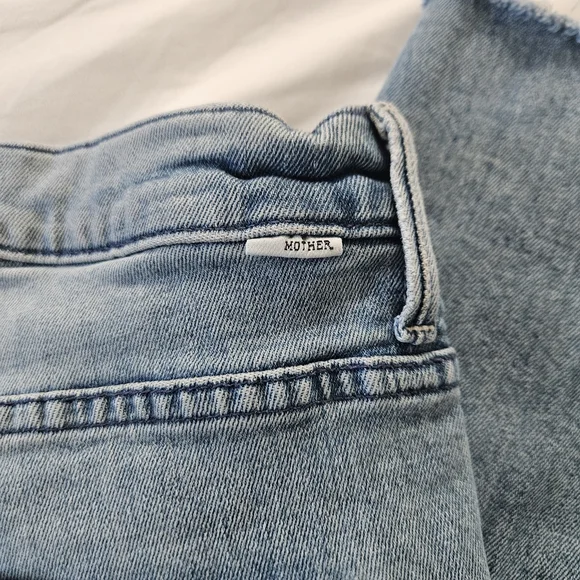 MOTHER The Insider Ankle Fray Herbal Remedy Jeans - Picture 7 of 8